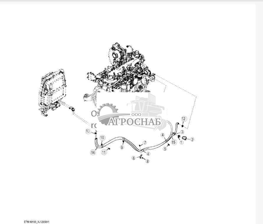 Шланги обогревателя 